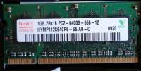 1GB Hynix PC2-6400 800mhz DDR2 SO-DIMM HYMP112S64CR6-S6 AB