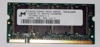 256MB Micron MT8VDDT3264HG-335G3 PC2700 333mhz DDR SODIMM