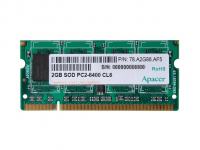 2GB APACER SOD PC2-6400 CL6 PN: 78.A2G86.AF5