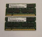 2x2GB(4GB) QIMONDA HYS64T256020EDL-2.5C2 PC2-6400 800mhz DDR2 SODIMM