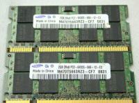 2x2GB(4GB) SAMSUNG M470T5663RZ3-CE6 PC2-5300 667mhz DDR2 SODIMM