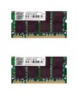 2x1GB Transcend DDR 400mhz SODIMM CL3 Novo! zapakirano.