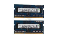 2x4GB(8GB) SKHYNIX HMT451S6AFR8C-PB PC3-12800 1600mhz DDR3 SODImm