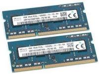 2x4GB(8GB) Skhynix PC3L-12800 HMT451S6BFR8A-PB 1600mhz DDR3L SODIMM