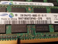 RAM 2 x 2GB 2Rx8 PC3-8500 1066