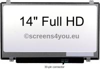 Novi slim ekran za laptop 14" 30-pinski Full HD,12 mjeseci garancije