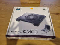 Cooler Master NOTEPAL CMC3 15" cooler ventilator haldnjak laptop