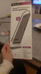 Docking stanica Icybox s Power Delivery 100W i 3 video izlaza