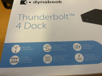 ThunderBolt 4 dock dual 4k punjenje dynabook