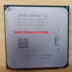 Procesor FM2 AMD Athlon X4 640 X2  zatim AM2 X2 4400+ 250 Phenom 8650