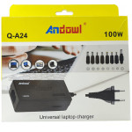 100W Andowl Universal laptop charger Q-A24 novo!