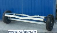 RAIDEN prikolice, podvozje za prikolice + 1500 kg