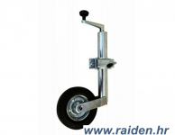 RAIDEN prikolice, pomoćni kotač s obujmicom ,48 mm,nosač