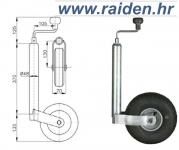 RAIDEN prikolice, pomoćni kotač već od 40,00 €.s PDV-om