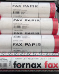 Termalni papir za fax fax papir faks papir 210x50 210mm x 50mm novo
