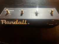 Randall RF4 foot switch