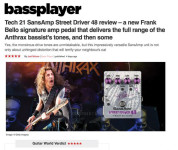 Tech 21 SansAmp Street Driver 48 Frank Bello Signature