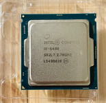 Intel Core i5-6400 (4x 2.7 - 3.3GHz 6MB L3 Cache) 65W Socket 1151 proc