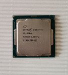 Intel Core i7-8700 (3.2 - 4.6GHz, 12MB, C/T: 6/12) Socket 1151 v2 cpu