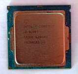 Intel i3 6100T FCLGA1151
