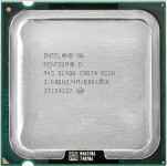 intel Pentium Processor PD 945 3.4Ghz/4M LGA775