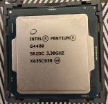 Intel Pentium dual core G4400 3,3 ghz SR2DC intel 1151 socket