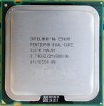 Intel Pentium E5400 (2M Cache, 2.70 GHz, 800 MHz FSB),socket 775