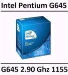Intel Pentium G645 (3M Cache, 2.90 GHz), socket 1155