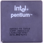 Procesor Intel Pentium 90 MHz sa hladnjakom, raritet