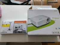 Acer projektor + auto. platno 2 x 2.5 m - PRILIKA