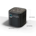 PIQO mini projektor  FHD iOS Android, Wi-Fi, 1080p