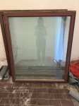 Drveni prozori 112x129 cm – širina 112 cm, visina 129 cm