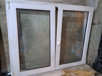 Dvokrilni prozor 140x125 cm s okvirom