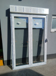 pvc balkonska vrata s roletom 140x220