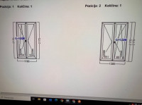 PVC balkonska vrata Schuco