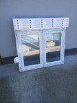 pvc prozor s roletom 120x120