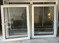 Schüco PVC prozori – NOVI, 3 komada, prodajem upola cijene!