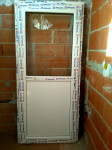 Vrata PVC, 100x220 cm, NOVO