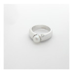 14K PRSTEN SA DIJAMANTOM 0,10CT .585 9,10G***24RATE***