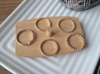 5 kom ZLATNIH PRSTENA - NOVO