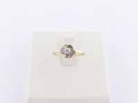 DIJAMANTNI PRSTEN 14K (585) 2,63 grama NOVO • GOLD SHOP •