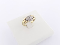 DIJAMANTNI PRSTEN 14K (585) 4,27 grama NOVO • GOLD SHOP •
