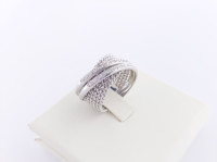 DIJAMANTNI PRSTEN 18K (750) 9,29 grama NOVO • GOLD SHOP •