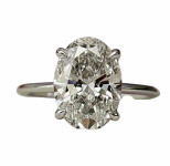 Moissanite prsten 2 karata