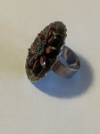 Srebrni prsten sa Češkim granatom