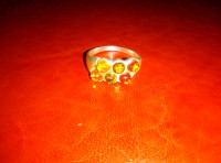 Srebrni prsten sa šarenim kamenjem 925, 18mm, 3g