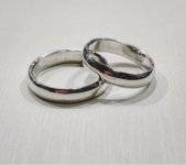Srebrno vjenčano prstenje “Silver Star classic” •NOVO •GRAVIRANJE