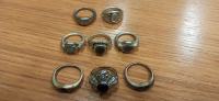 Starinski prsteni, cijela kolekcija od 8 prstena sa slike za 7 eura