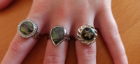 Stari prsteni, kolekcija od 50 komada za 30 eura