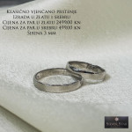 Vjenčano prstenje bijelo zlato - Silver Star Importanne centar